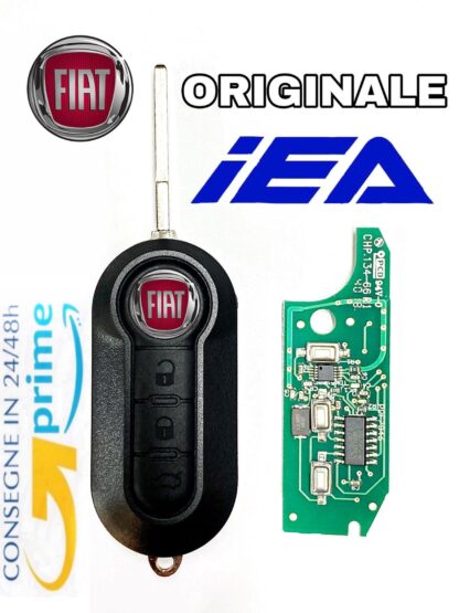 chiave con telecomando fiat originale IEA dal  2005 al 2023