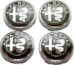 tappi coprimozzi originali per alfa romeo 60mm per cerchi in lega mito giulietta