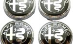 tappi coprimozzi originali per alfa romeo 60mm per cerchi in lega mito giulietta