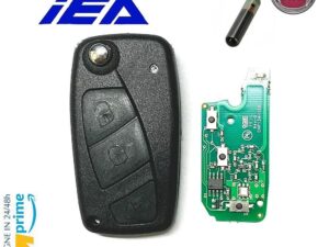 chiave con telecomando fiat originale iea con logo fiat
