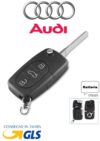 guscio di plastica audi 3 tasti originale IEA dal 1999 al 2006