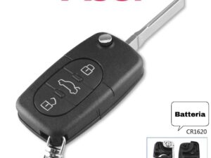 guscio di plastica audi 3 tasti originale IEA dal 1999 al 2006