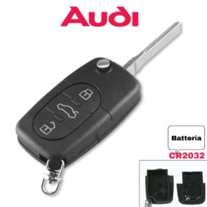 guscio di plastica audi 3 tasti originale IEA dal 1999 al 2006