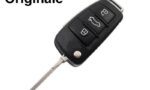 Chiave Telecomando 3 Tasti per AUDI A1 / 2012 Rolling Code Version
