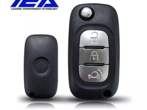 guscio cover telecomando originale iea 3 tasti lama pieghevole smart 453 logo incluso