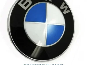 🇮🇹STEMMA COFANO ORIGINALE PER BMW LOGO EMBLEMA FREGIO BADGE 74mm