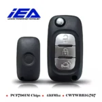 chiave con telecomando originale IEA smart 453 dal 2016 al 2023