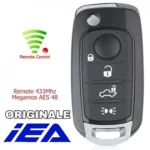 chiave con telecomando fiat originale IEA dal 2014 al 2023