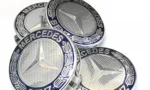 tappi coprimozzo originale mercedes benz cerchi in lega 75mm classe a180 200 b c