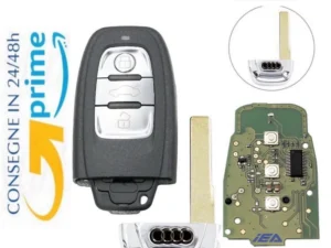 Chiave Telecomando 3T CHIP ELETTRONICA PER  Audi Q5 / 2015 KEYLESS GO