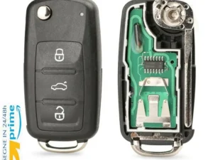Chiave Telecomando originale IEA + chip 3 Tasti Volkswagen