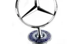 fregio stemma logo cofano anteriore per mercedes benz classe c e w208 w214 w202