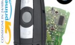 telecomando completo di chip keyless go 3 tasti originale iea bmw 868mhz