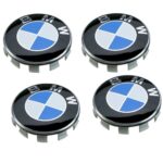 4 coprimozzi tappi 56mm bmw logo originale serie 1 2 3 4 5 6 7 x1 x3 x5 x2