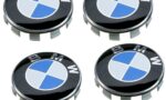 4 coprimozzi tappi 56mm bmw logo originale serie 1 2 3 4 5 6 7 x1 x3 x5 x2