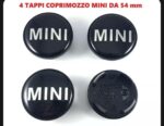 4 tappi copri mozzo originali  mini cooper one sd countryman s cerchi in lega 54mm