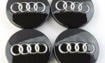 4 coprimozzi audi 60 mm nero originali