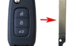 guscio chiave cover telecomando per renault-dacia flikey