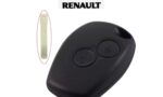 guscio di plastica scheda renault 2 tasti originale IEA