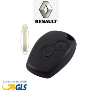 guscio di plastica scheda renault 2 tasti originale IEA