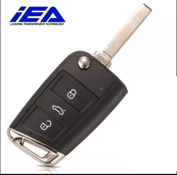 Chiave telecomando 3 tasti completa di chip volkswagen Tiguan / 2017