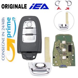 Chiave telecomando Keyless chip elettronica per Audi A6