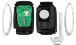 Chiave telecomando Keyless 5 tasti per jaguar XKR / 2007