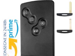 guscio di plastica scheda 4 tasti renault originale IEA
