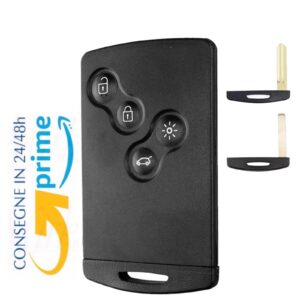 guscio di plastica scheda 4 tasti renault originale IEA