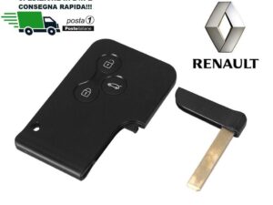 guscio di plastica a schede renault 3 tasti originale IEA