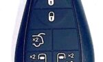guscio  5 tasti + panic  chrysler jeep dodge cherokee voyager