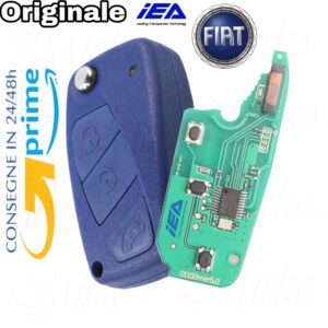 chiave completa di telecomando Originale IEA per fiat panda 169 / 2005