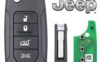 ORIGINALE IEA Telecomando CHIP ELETTRONICA 433Mhz 4 TASTI JEEP