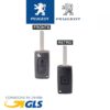 GUSCIO ORIGINALE CHIAVE PER PEUGEOT TELECOMANDO 2 TASTI