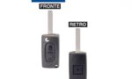 GUSCIO ORIGINALE CHIAVE PER PEUGEOT TELECOMANDO 2 TASTI