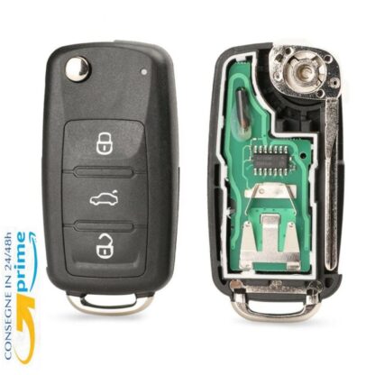 CHIAVE TELECOMANDO+CHIP ELETTRONICA PER VOLKSWAGEN SHARAN