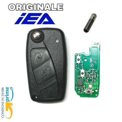 TELECOMANDO CHIAVE ORIGINALE IEA COMPLETA PER FIAT IDEA 1.9 / 2004