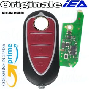 CHIAVE COMPLETA  3 TASTI TELECOMANDO PER ALFA ROMEO 147 / 2004
