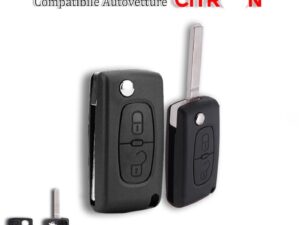 cover di plastica citroen originale IEA due tasti con vano batteria