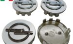 set 4 coprimozzi opel 58mm grigio