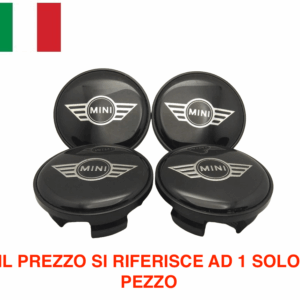 tappo coprimozzo mini cooper one sd countryman cerchi in lega 54mm