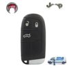 guscio originale IEA  fiat  jeep  3 tasti keyless sip 22 con logo jeep