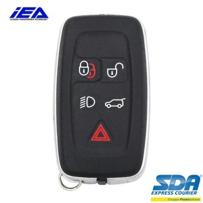 guscio  keyless 5 tasti range rover land rover bordi con scritta incisa