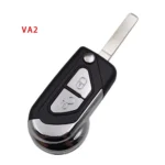 guscio citroen ds peugeot 2 tasti vano lama va2 punta cromato