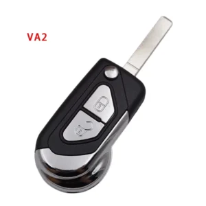 guscio citroen ds peugeot 2 tasti vano lama va2 punta cromato