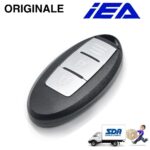 Telecomando originale Chiave  2 tasti nissan Qashqai JUKE X-Trail Micra 2T keyless ovale