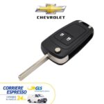 guscio originale IEA 2 tasti lama a scatto chevrolet