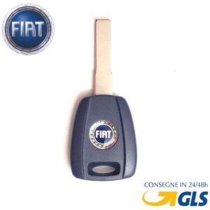 guscio originale iea fiat porta chip transponder  fissa lama sip22 blu