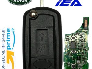 telecomando completo di chip 2 tasti lama a scatto stretta originale IEA