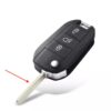chiave completa con telecomando originale IEA 3 tasti con faro o macchina chip NCF2960 hitag AES type c
